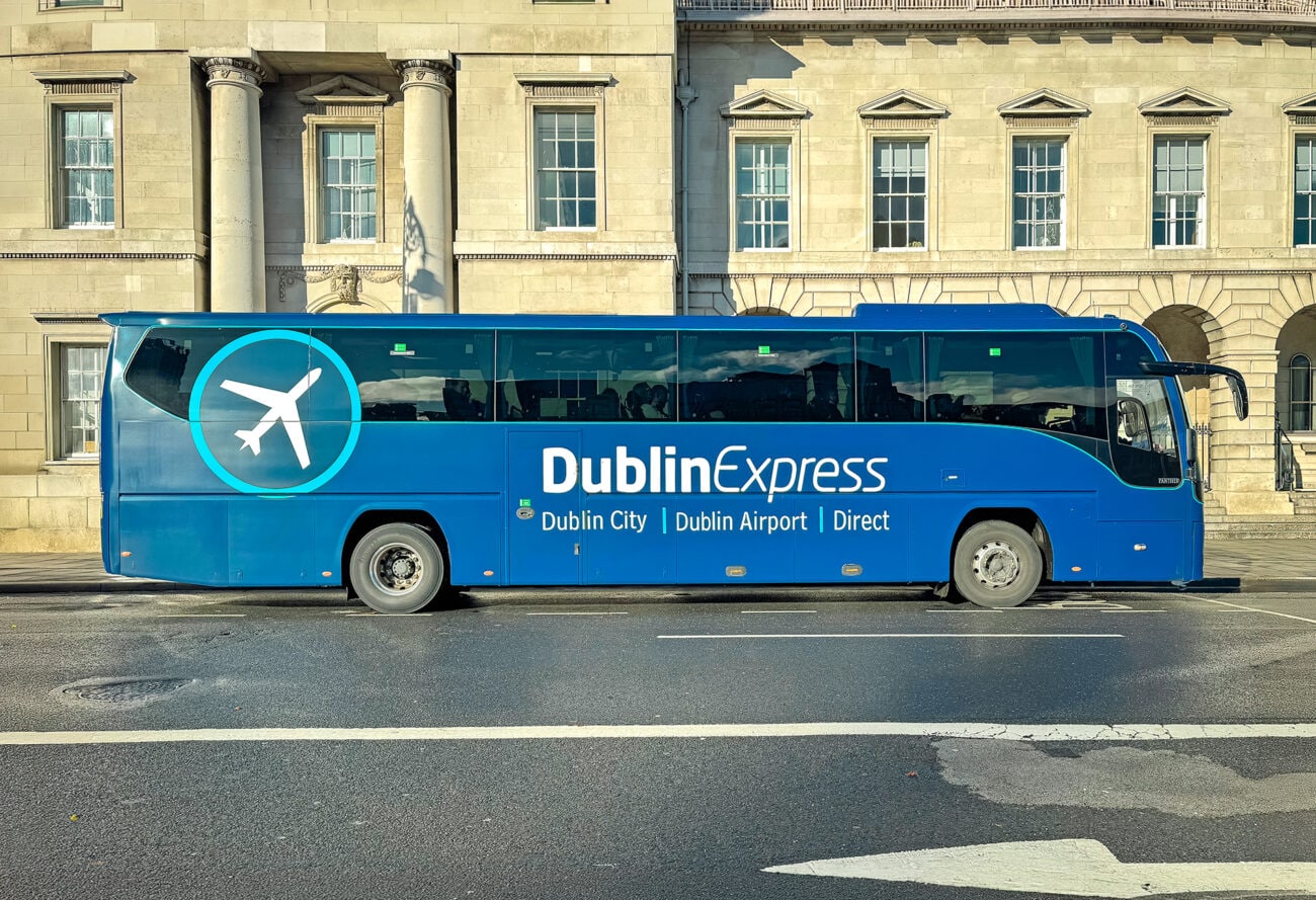 Dublin Express - Autobus z lotniska w Dublinie do centrum Dublina