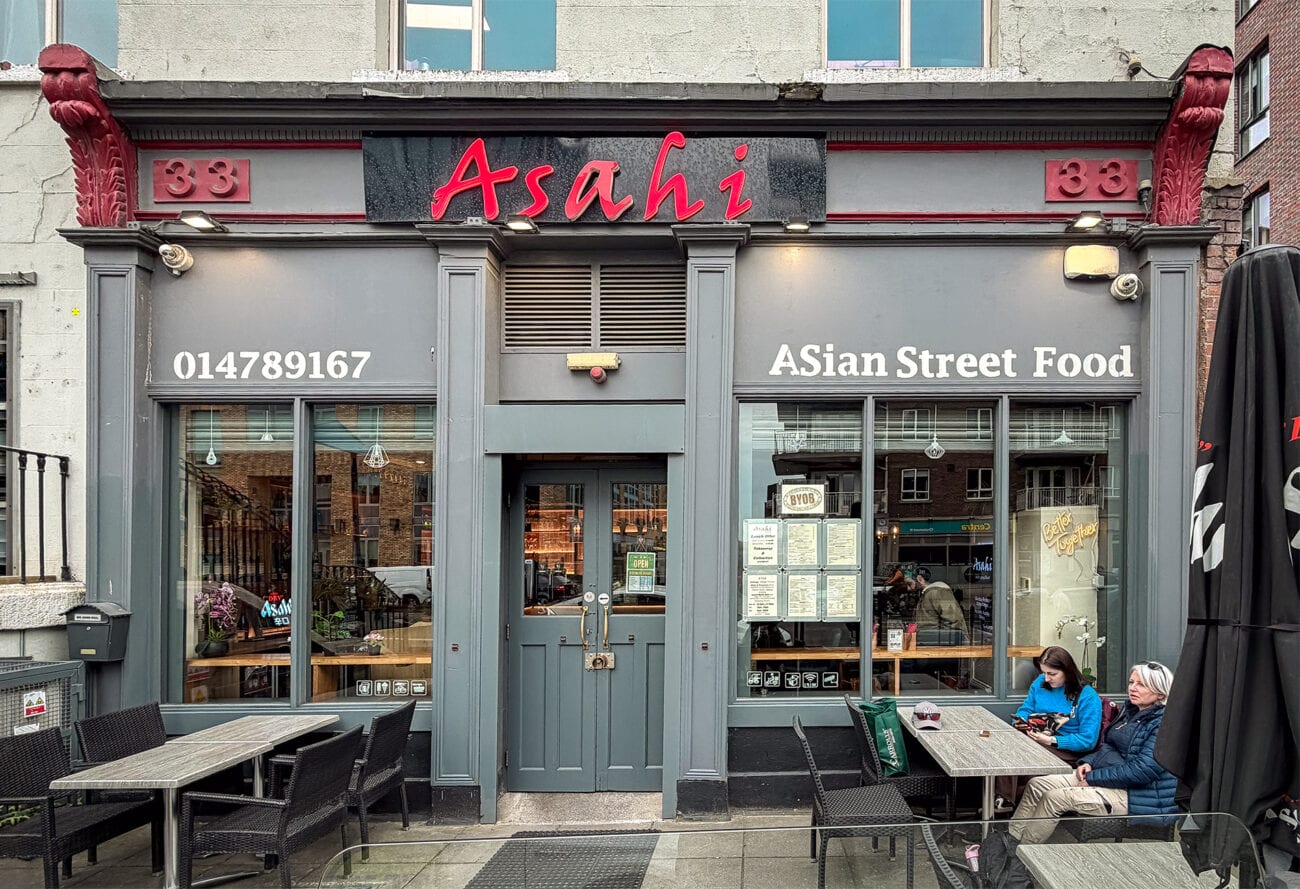 Restauracja Asahi Asian Street Food w Dublinie