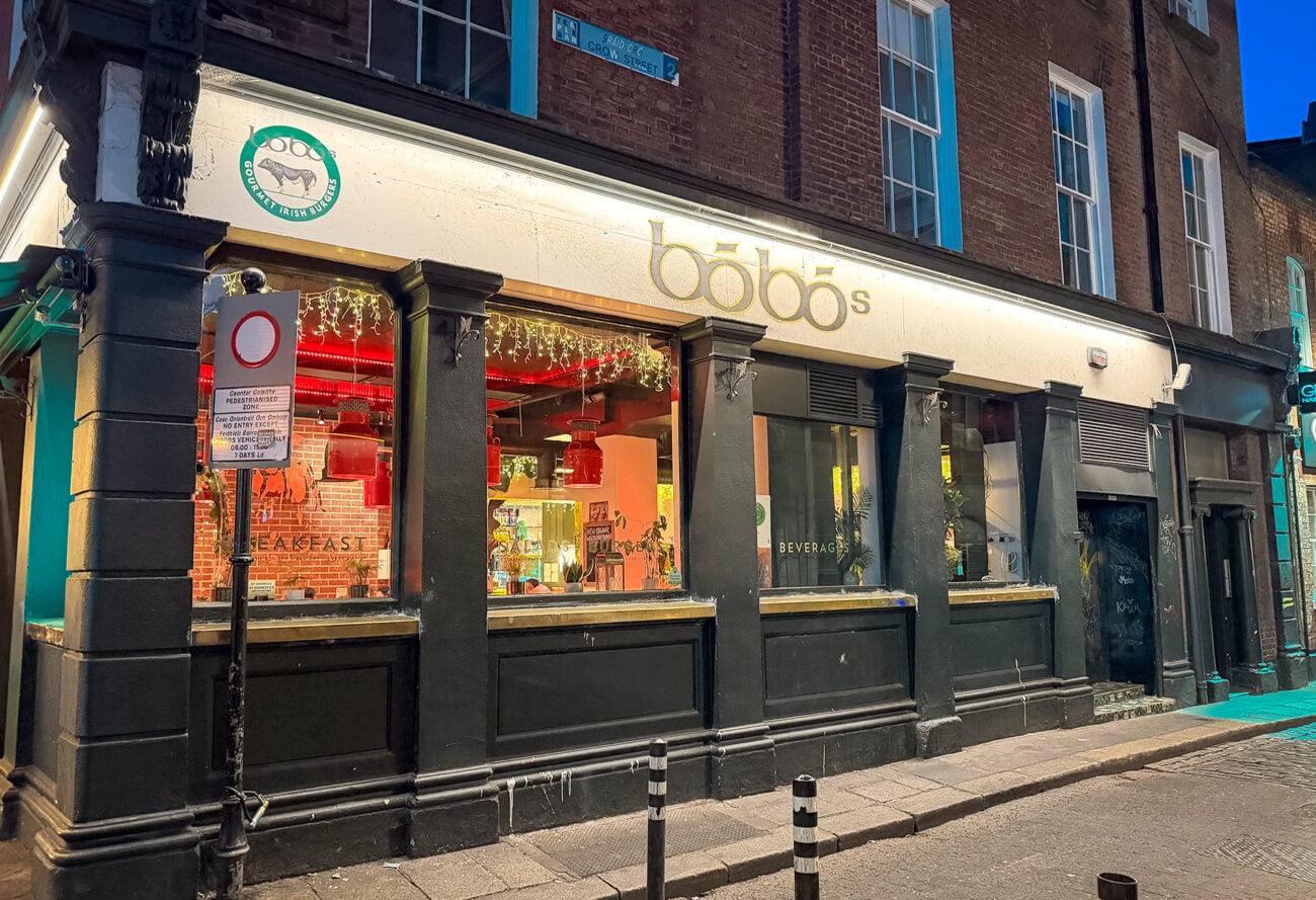 BóBós Burgers Restaurant w Dublinie