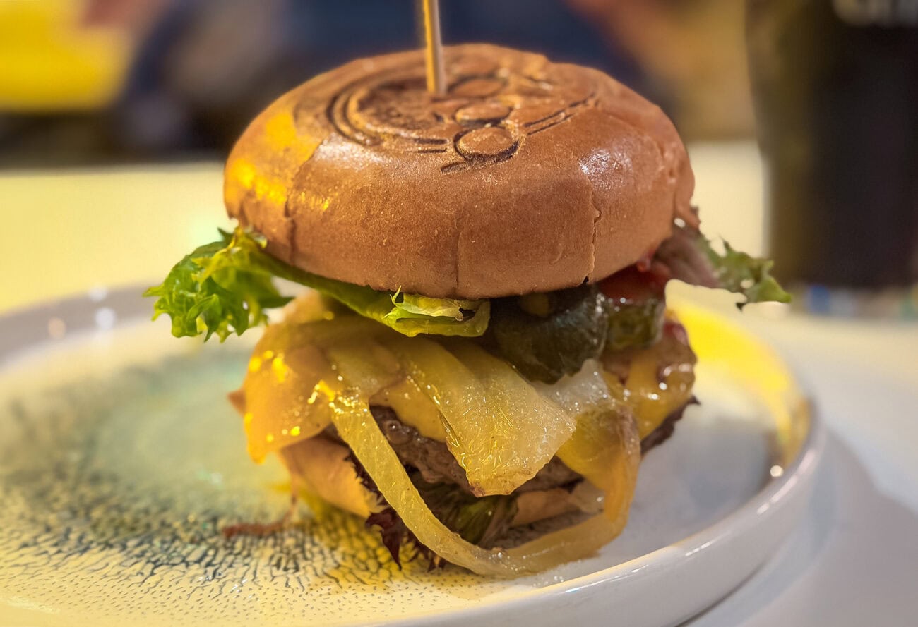 Organic Wagyu Beef Burger w BóBós Burgers Restaurant w Dublinie