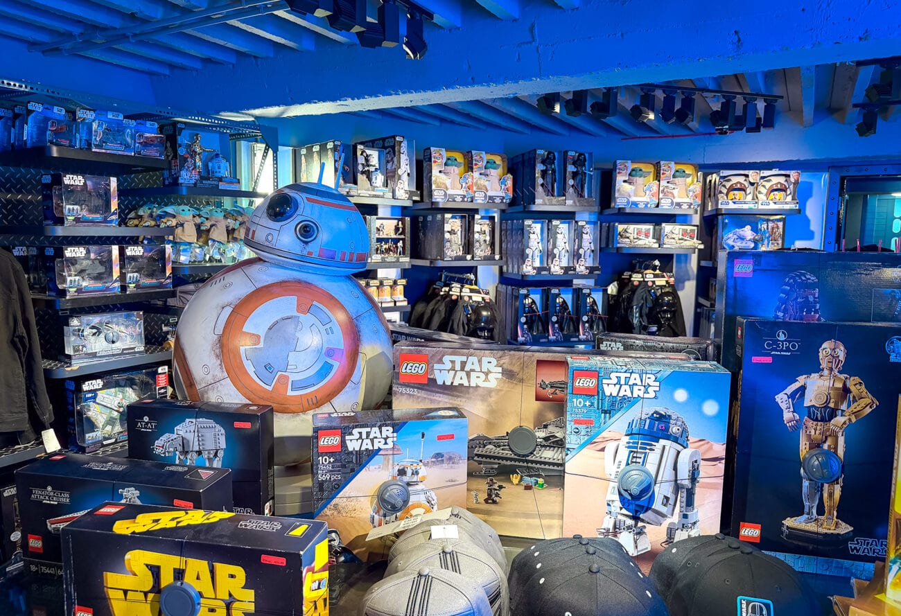 Sala Star Wars w Disney Store w Dublinie