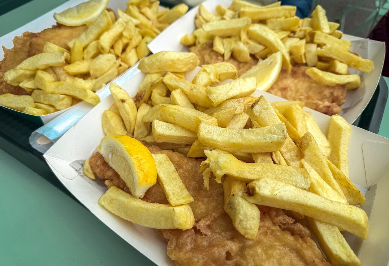 Fish&Chips w Leo Burdock w Howth w Irlandii