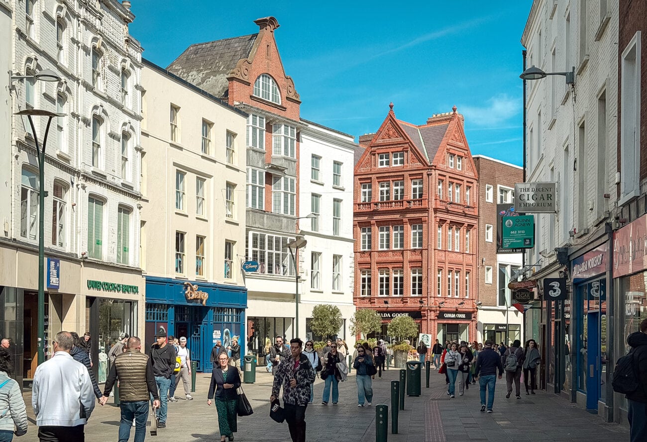 Grafton Street w Dublinie