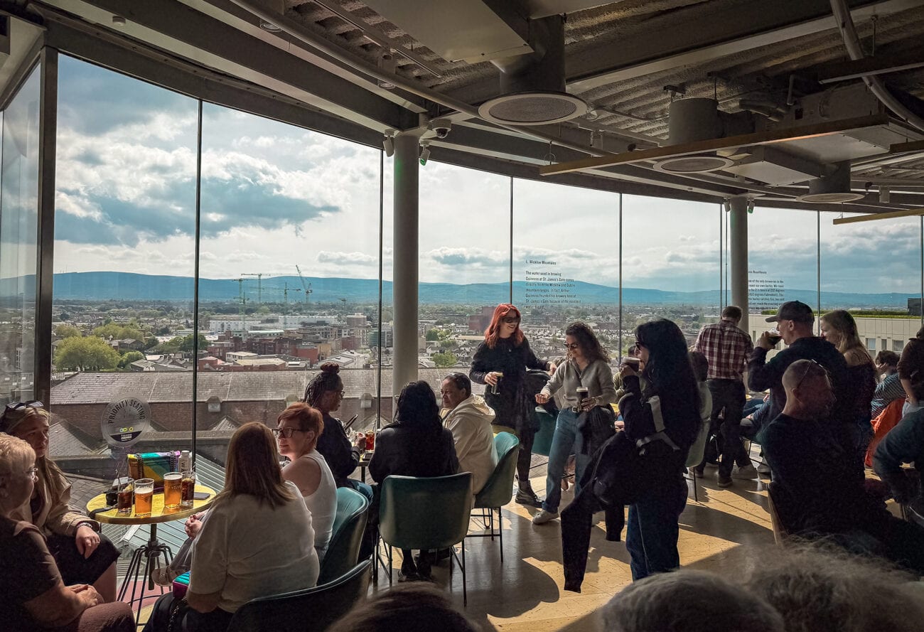 Gravity Bar w Guinness Storehouse