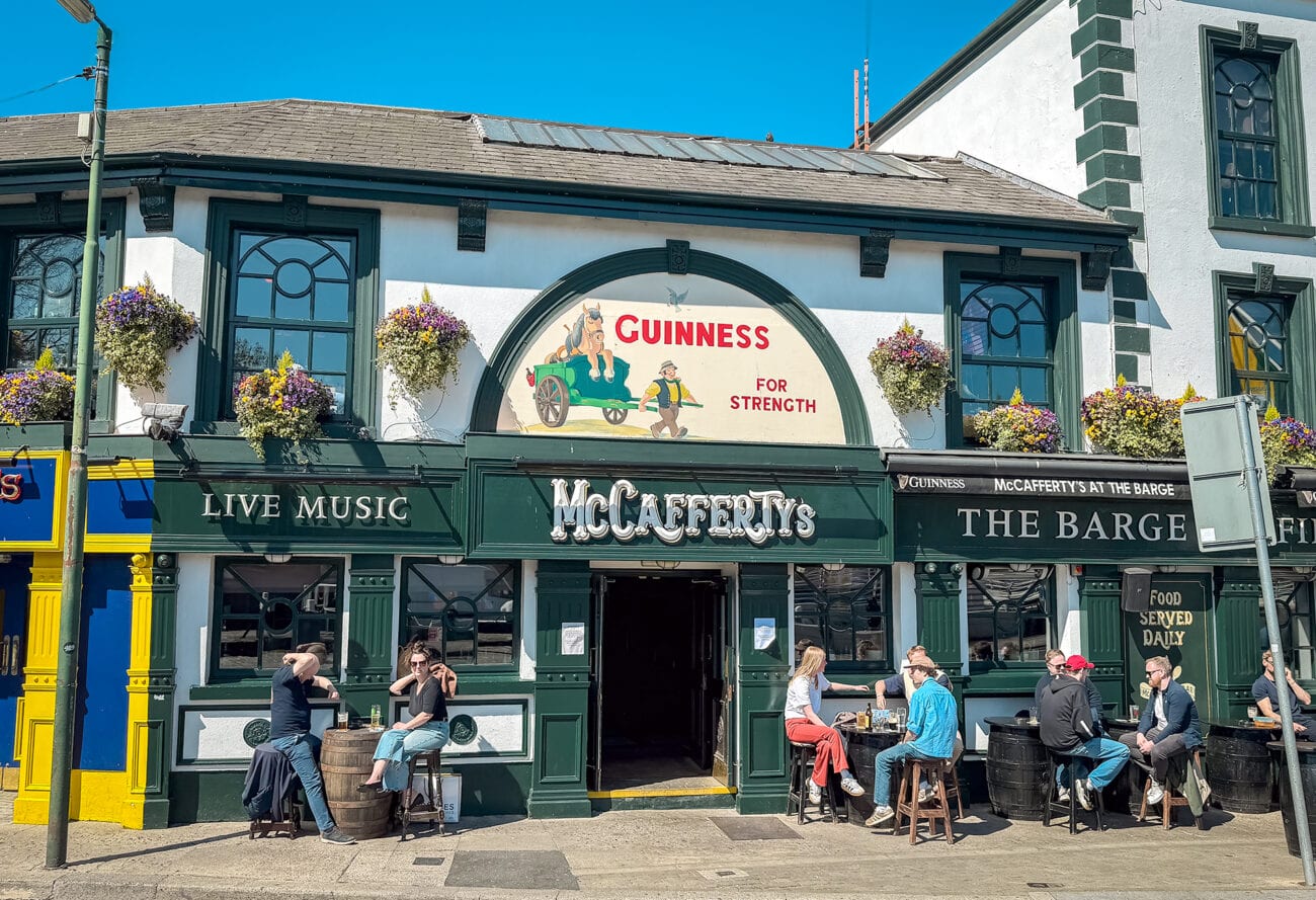 Pub McCafferty's at The Barge w Dublinie