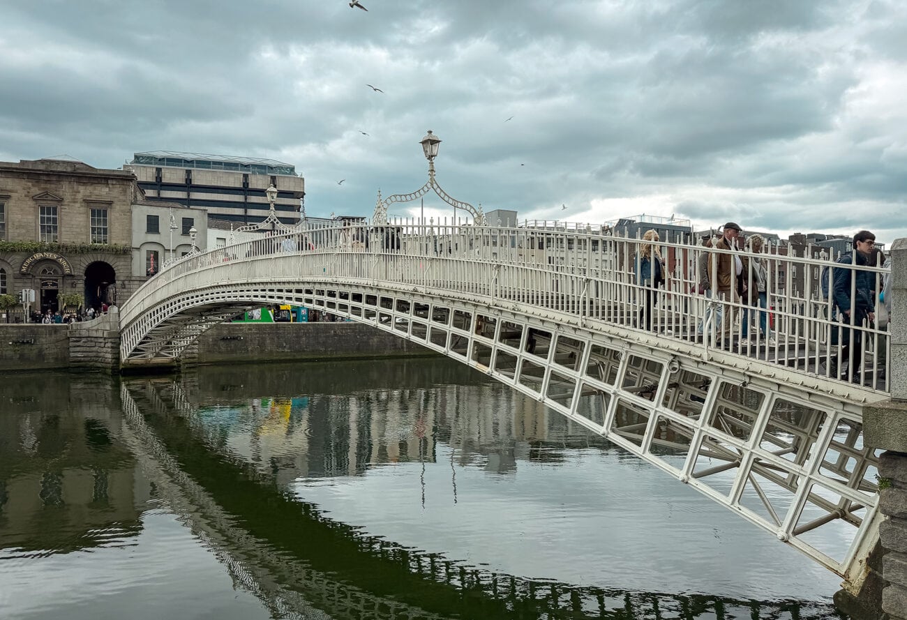 Most Ha'penny w Dublinie